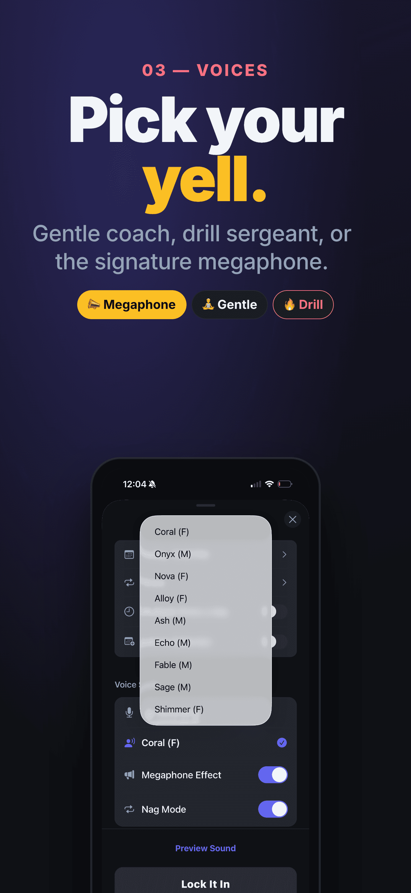YAY! — pick your yell